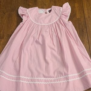 NWOT Lil Cactus pink striped dress